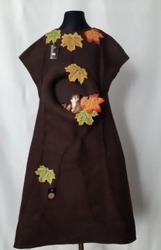 Миссис Осень Костюм дупло ёлки ​​с белкой Осеннее полено 116 - 140