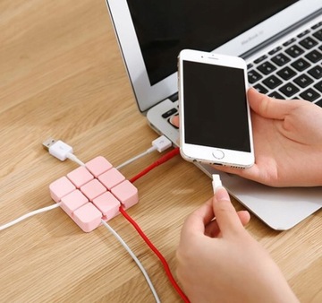 Кабель-органайзер самоклеящийся 5 цветов 3М