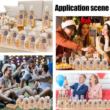 30 szt. Różowy kluczowy otwieracz do butelek z kartami 8R