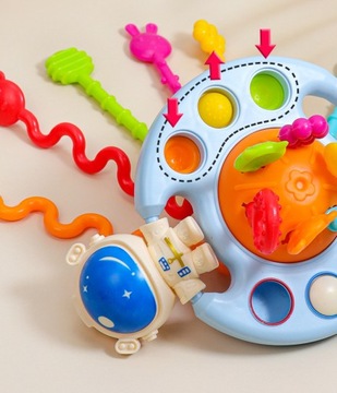 Сенсорная игрушка Монтессори для прорезывания зубов