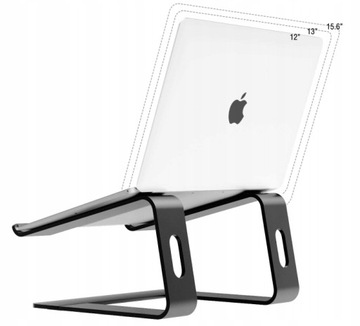 Алюминиевая подставка для ноутбука VAZIO MacBook AIR PRO, серая — «серый космос» (M5-G)