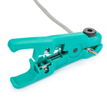 Профессиональный обжимной инструмент для сквозного зачистки изоляции RJ45, набор PT-S02