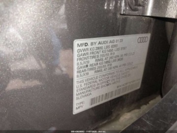 Audi Q7 II 2023 Audi Q7 2023 AUDI Q7 PREMIUM 45 TFSI QUATTRO TIPTRONIC 2.0 Benzyna 261KM, zdjęcie 19
