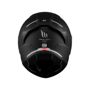 Полнолицевой шлем MT FF126 STINGER 2 SOLID A11, черный матовый, XL