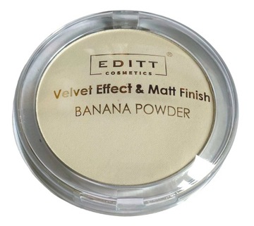 EDITT velvet & matt PUDER BANANOWY banana powder