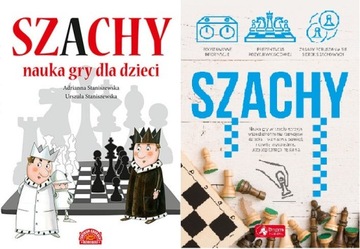 2 x SZACHY NAUKA GRY DLA DZIECI / 2 TOMY