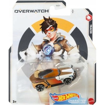 HOT WHEELS OVERWATCH CHARACTER CARS TRACER SMUGA GYB76 3/5
