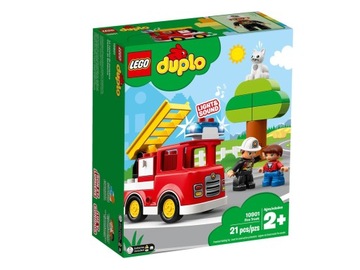 Lego Duplo Wóz strażacki 10901 syrena dzwięk NOWE!