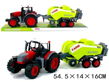 TRAKTOR Z MASZYNĄ PRASA 57t