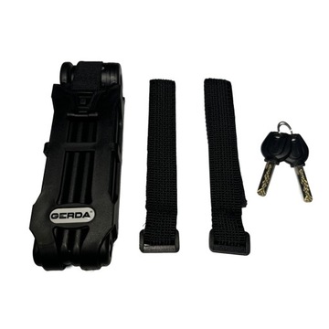 GERDA FOLD 840V складной велосипедный замок Желтый