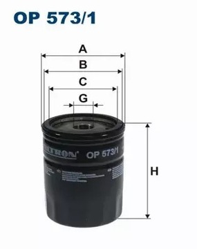 FILTR OLEJE FILTRON X84 5007222 5010965 93156201 + 2 JINÉ PRODUKTY