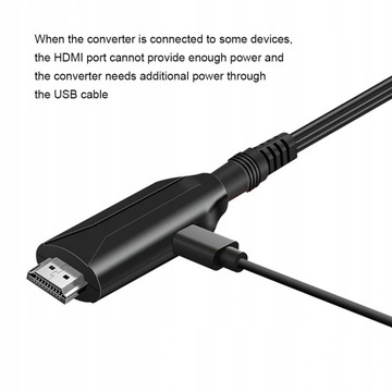 Совместимость с HDMI с силиконовым адаптером Scart