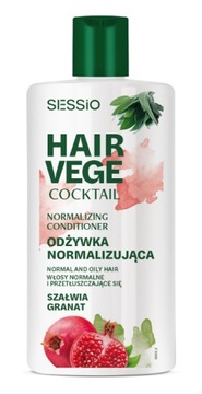 Chantal SESSIO HAIR VEGE COCTAIL Odżywka do włosów GRANAT SZAŁWIA 300g