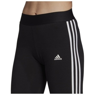 LEGGINSY DAMSKIE SPODNIE CZARNY ADIDAS ROZMIAR L