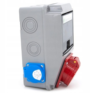 СТРОИТЕЛЬНЫЙ РАСПРЕДЕЛИТЕЛЬНЫЙ ЩИТ ЗАЩИЩЕННЫЙ 2*GS + 16А/5