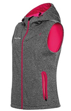 VIKING DAMSKA KAMIZELKA ROWEROWA SOFTSHELL Z KAPTUREM S