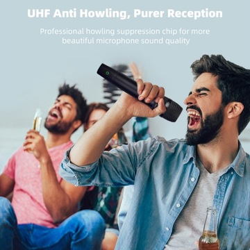 Профессиональная беспроводная микрофонная система УВЧ с