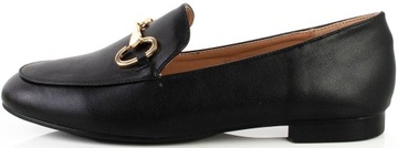 МОКАСИНЫ, ЧЕРНЫЕ ТУФЛИ, ЦЕПЬ, ЭКО-КОЖА 39