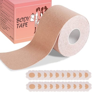 TAŚMA MODELUJĄCA BIUST UNOSZĄCA 5m + PLASTRY 20szt