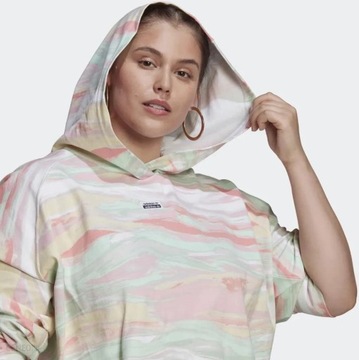 adidas R.Y.V. Crop Hoodie GT4539 Plus Size 2x