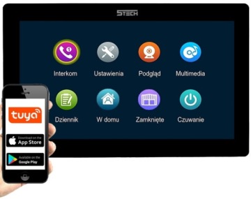 Видеодомофон Видеодомофон 10' WiFi 5TECH Full HD
