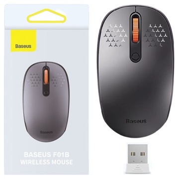 BASEUS F01B MYSZ OPTYCZNA BEZPRZEWODOWA BIUROWA BLUETOOTH 1600 DPI WYGODNA