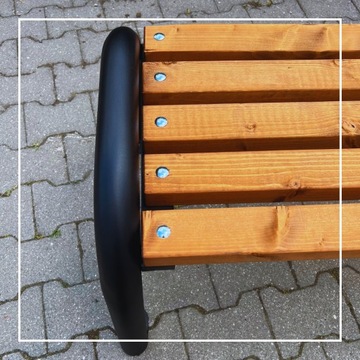 Ławka bez oparcia- idealna na balkon i małe przestrzenie 100 cm Dąb