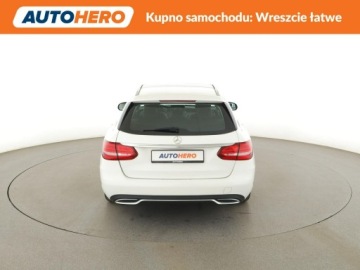 Mercedes Klasa C W205 Kombi 180 156KM 2017 Mercedes C 180 automat full LED navi klima auto, zdjęcie 5