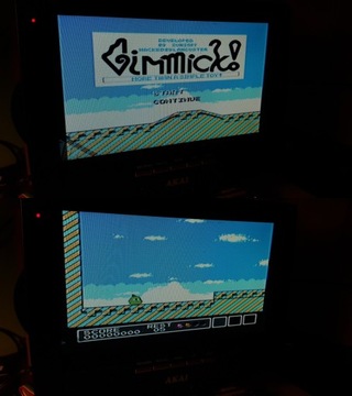Pegasus Famicom NES Gimmick 1 + 2 + Темный картридж