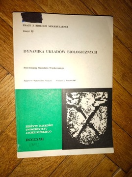 Dynamika układów biologicznych - Więckowski
