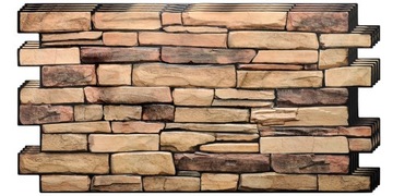 Panel Ścienny PCV Kamień Nat. St. Slate 4szt