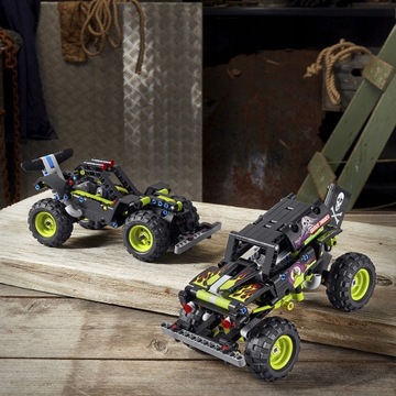 LEGO TECHNIC MONSTER TRUCK JAM МОГИЛОСКОПАТЕЛЬ 2в1