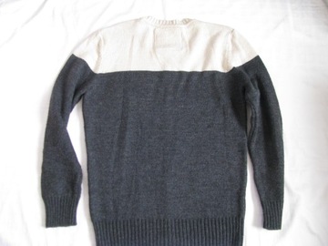 SUPERDRY VINTAGE NORDIC KNIT ciepły sweter XL/XXL