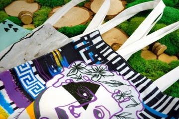 Оксфордская сумка из ПОЛИЭСТЕРА, ЗАБАВНЫЕ принты, УЗОРЫ