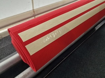 Красный свадебный ковер, ширина 1м, 100см.