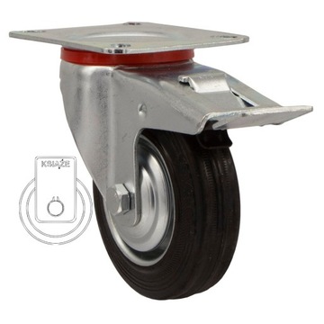 НАБОР ИЗ 4 ШТ. Полочная тележка WHEELS fi 100 2STGU100