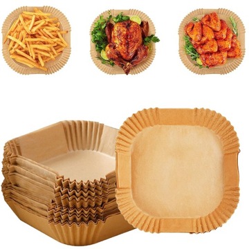 PAPIER DO FRYTKOWNICY PIECZENIA POWIETRZNEJ 100szt