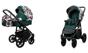 Wózek dziecięcy głęboki spacerowy BabyLux COLORLUX