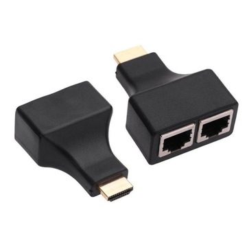 УДЛИНИТЕЛЬ HDMI RJ45 CAT-5e/6 удлинитель до 30 м куб.