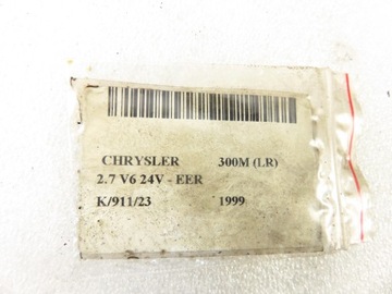 HLAVA CHRYSLER 300M 2.7 V6 24V - EER 4663978
