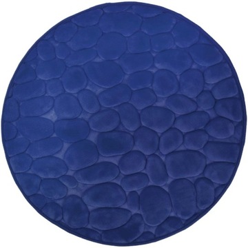 Dywanik łazienkowy Bellarina 60cm niebieski Duschy