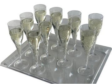 Kieliszki do szmpana 100ml - 10 sztuk