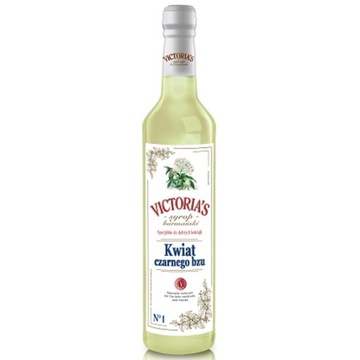 SYROP BARMAŃSKI VICTORIA'S KWIAT CZARNEGO BZU 490