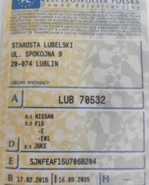 Nissan Juke I 2015 Nissan Juke 2015r, 1.2 Benzyna. Uszkodzony lewy bok. Jezdzi. 1.2 Benzyna, zdjęcie 21
