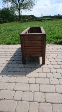 Деревянный ящик, вазон, крышка S 80х50х40