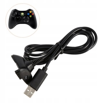 КАБЕЛЬ ДЛЯ ЗАРЯДКИ И ИГРЫ ДЛЯ XBOX 360, 1,5 М, ЗАРЯДНОЕ УСТРОЙСТВО