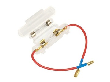 BEZPIECZNIK SZKLANY RURKOWY ATV QUAD BASHAN 15A