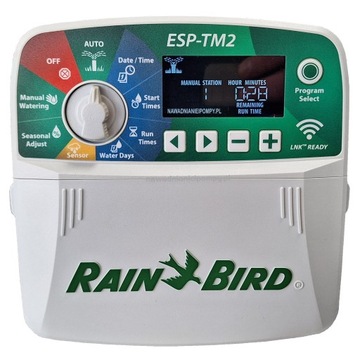 ESP-TM2 - I8, Rain Bird, Sterownik wewnętrzny 8 sekcji WiFi