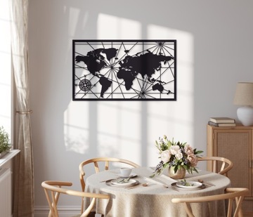 КАРТА МИРА НА СТЕНУ 120х70 см АЖУРНАЯ КАРТИНА КАРТА МИРА ДЕРЕВЯННАЯ СТЕНА