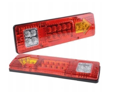 LAMPA TYLNA ŚWIATEŁ DO PRZYCZEPKI STRZAŁKA LED PAR